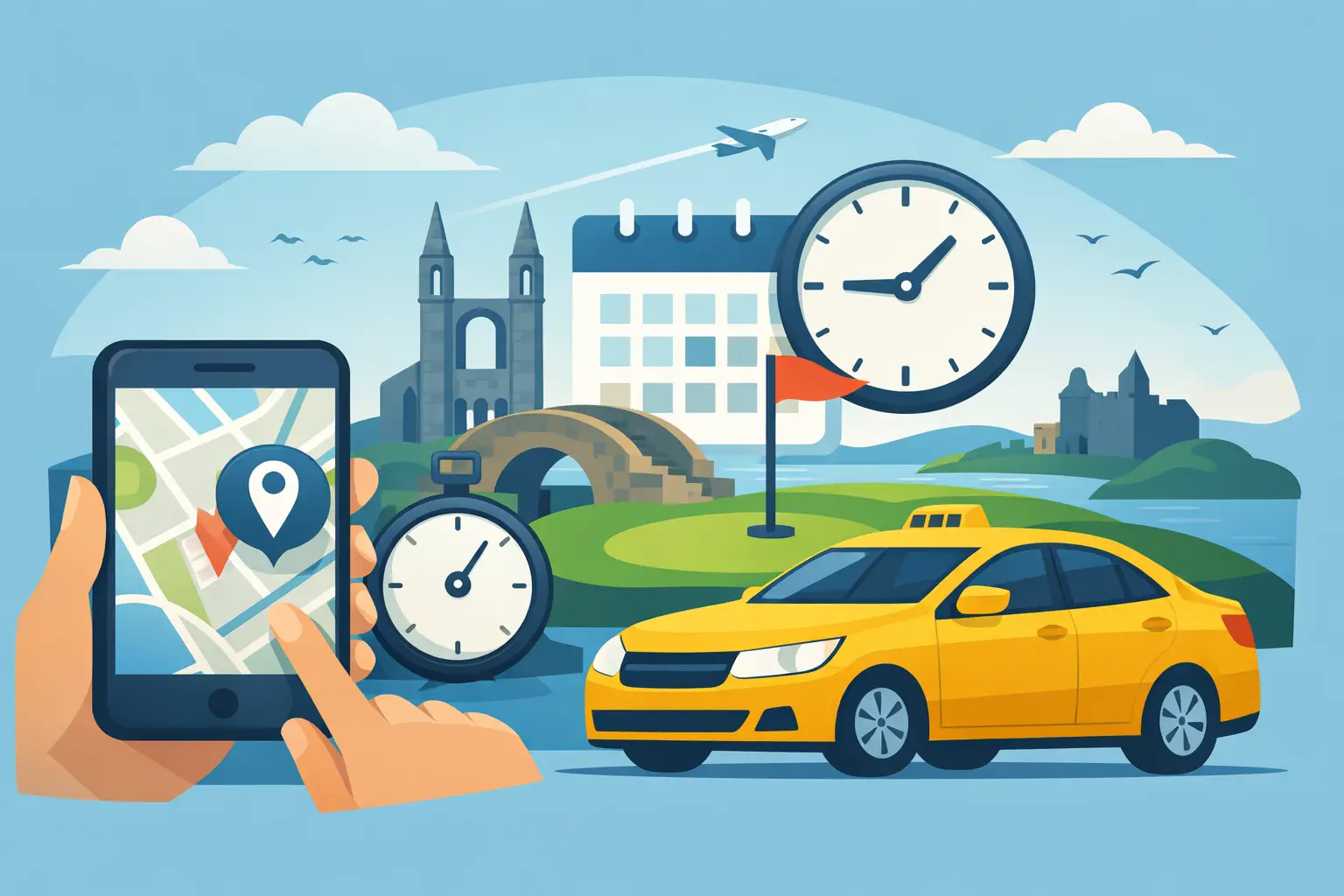 How Early Should I Book a Taxi in St Andrews