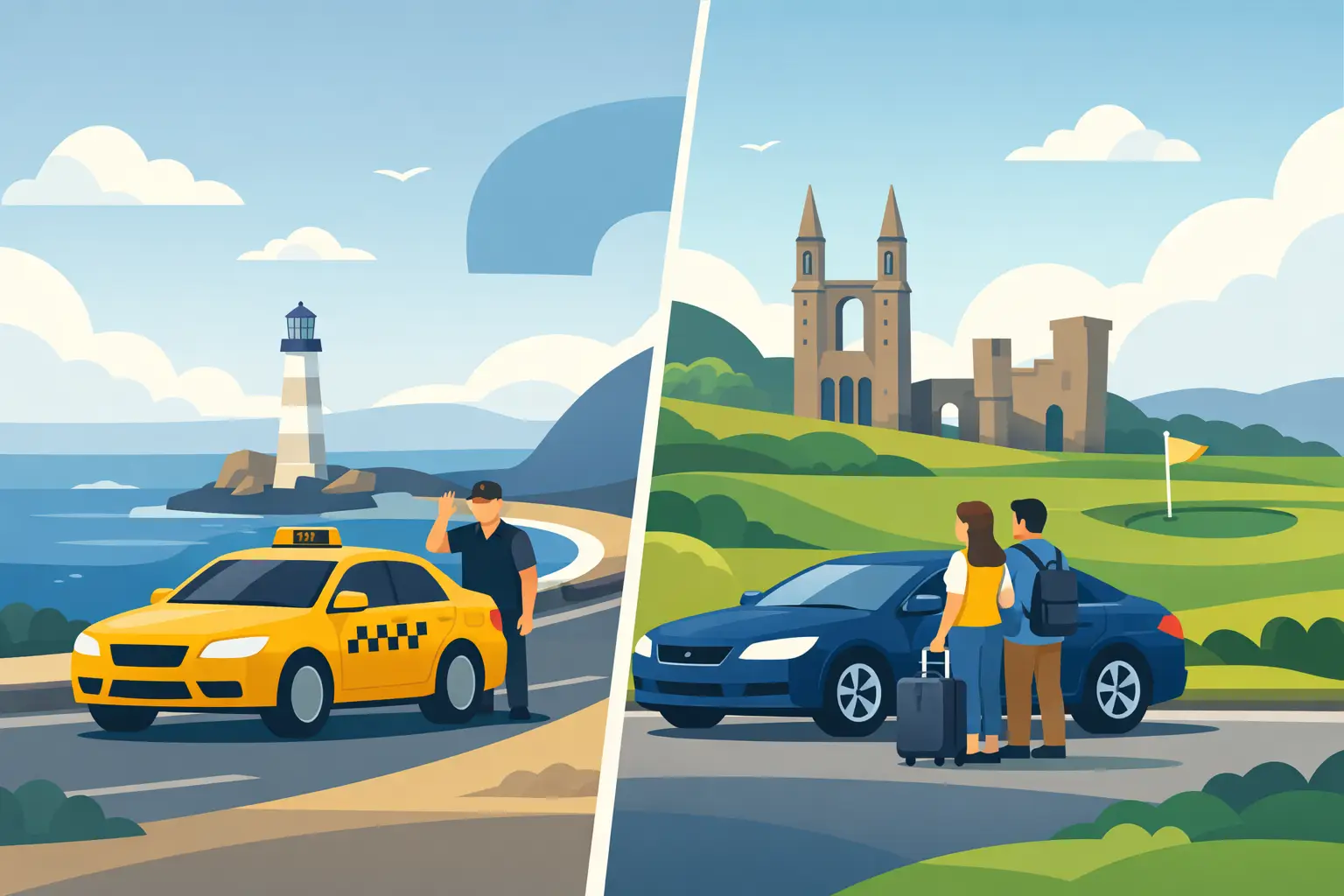 Taxi or Car Hire - Which Works Best in St Andrews